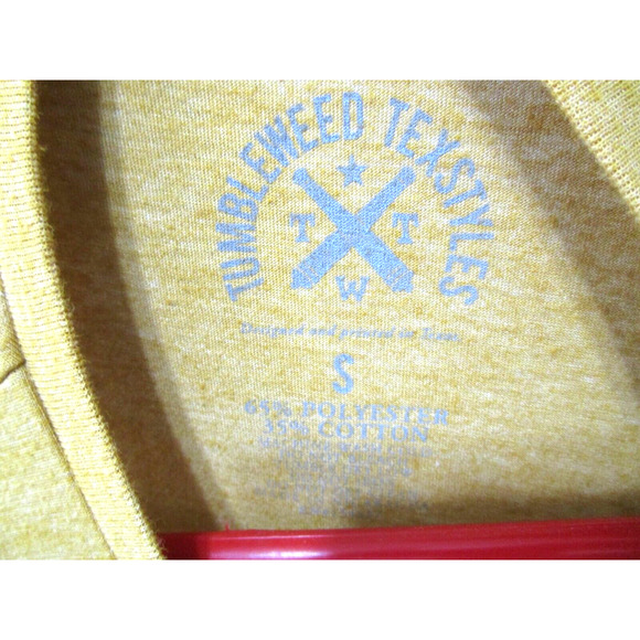 Texas Chica Topo Chico Parody Sleeveless Yellow Tank T Shirt Women S - Picture 5 of 5